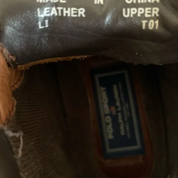 VINTAGE POLO Sport Camel Leather Women's Boots