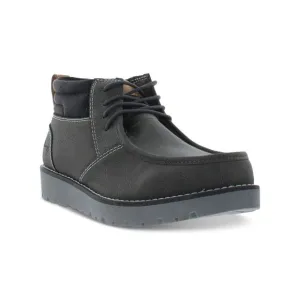 WEATHERPROOF VINTAGE Mens Gray Pull Tab Chester Toe Platform Chukka Boots 11 M