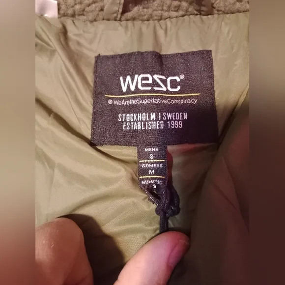 Wesc Sherpa Jacket Wild Horses M/S Unisex Western