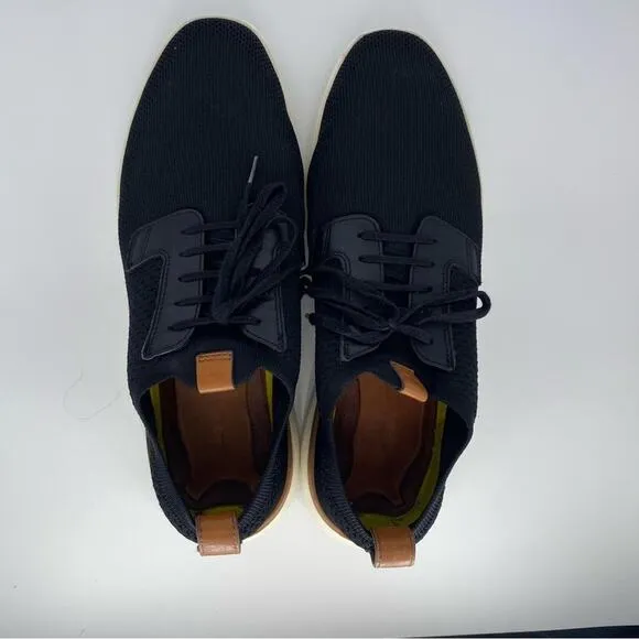 Wolf and Shepherd Men’s Swiftknit Derby Shoes Size 10 Black Sneaker
