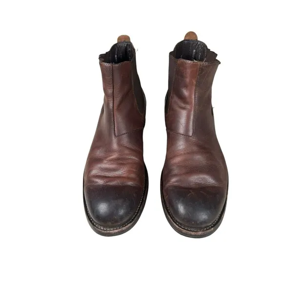 WOLVERINE 1000 Mile Boots W40205 Casual Dress Men's 7.5 D Leather Brown Chelsea