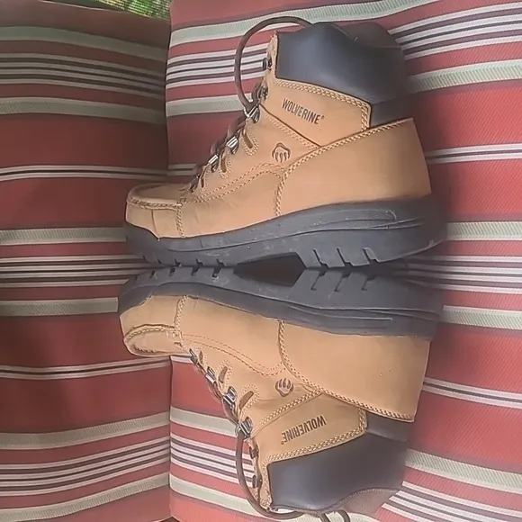 Wolverine Boots Mens 6.5 Leather Excellent Condition Gorpcore Hiking
