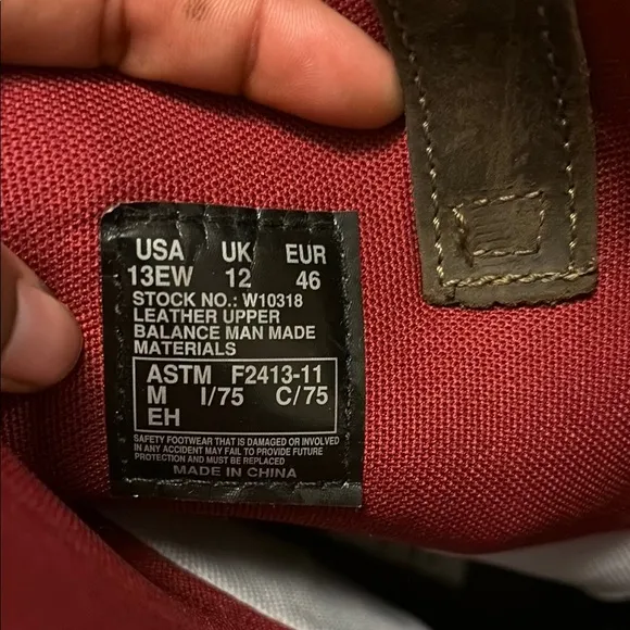Wolverine Brown Leather Work Boots