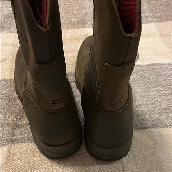 Wolverine Brown Leather Work Boots