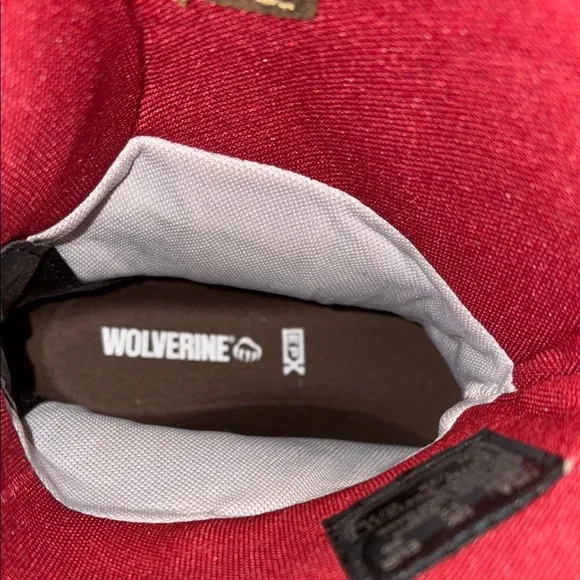 Wolverine Brown Leather Work Boots