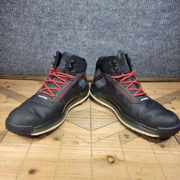 Wolverine Conquer Ultraspring Hiking Boots Men's Mid Black Waterproof - US 13M
