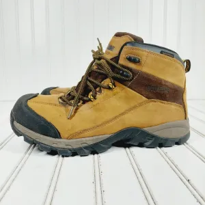 Wolverine Waterproof Leather Lace Up Mid-cut Hiking Boots E468