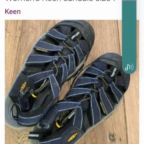 Womens Keen Sandals Size 8.5 - Waterproof Outdoor Adventure Footwear perfect con