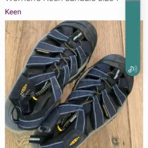 Womens Keen Sandals Size 8.5 - Waterproof Outdoor Adventure Footwear perfect con