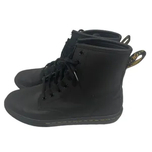 Women’s Size 6 Dr. Martens Docs 8-Eye Sheridan Matte Black Casual Lace Up Boots
