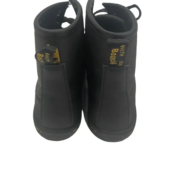 Women’s Size 6 Dr. Martens Docs 8-Eye Sheridan Matte Black Casual Lace Up Boots