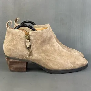 Women's Vionic Cecily Stone Leather Suede booties womens size  9