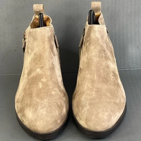 Women's Vionic Cecily Stone Leather Suede booties womens size  9