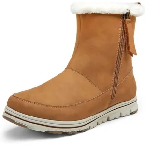 Women's Winter Snow Ankle Boots Windbreak Warm Booties Waterproof