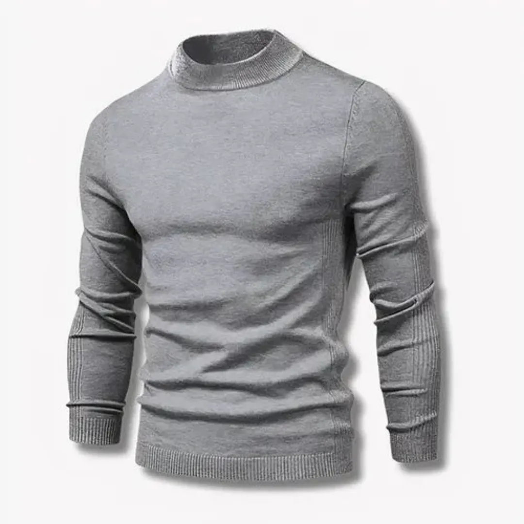 Xavier – Classic Fitted Turtleneck – Soft & Versatile