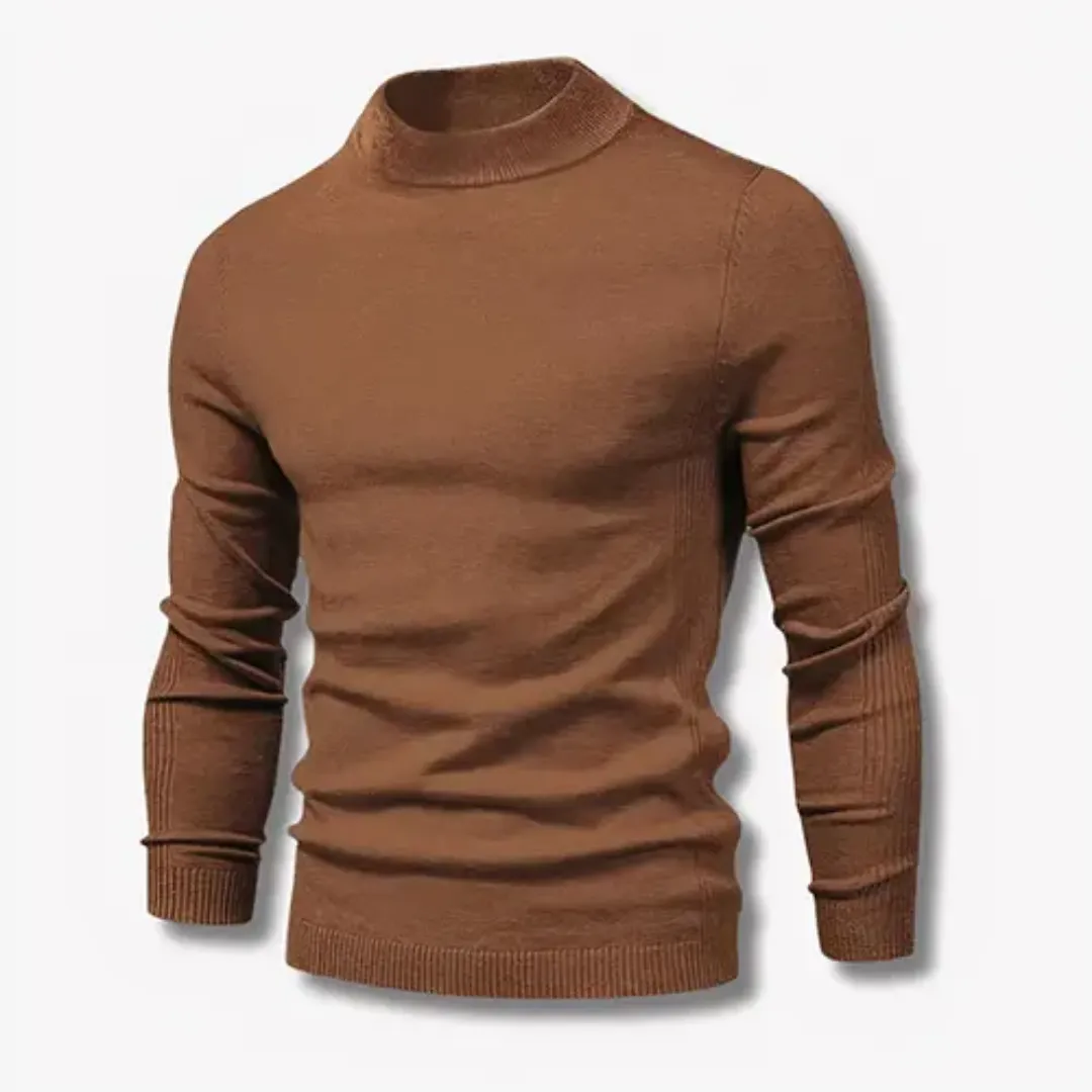 Xavier – Classic Fitted Turtleneck – Soft & Versatile