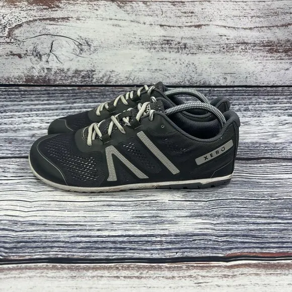 Xero HFS Steel Gray Barefoot Shoes  Zero Drop Sneakers, Women’s Size 10