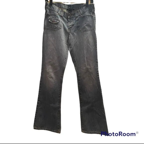 Y2K VINTAGE A&amp;F BOHO LOW RISE BLUE JEANS BOYFRIEND PARISIAN SEXY ⭐️⭐️⭐️⭐️⭐️