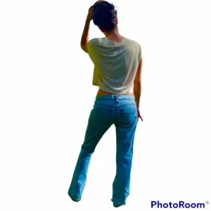 Y2K VINTAGE A&amp;F BOHO LOW RISE BLUE JEANS BOYFRIEND PARISIAN SEXY ⭐️⭐️⭐️⭐️⭐️