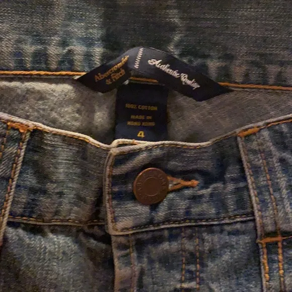 Y2K VINTAGE A&amp;F BOHO LOW RISE BLUE JEANS BOYFRIEND PARISIAN SEXY ⭐️⭐️⭐️⭐️⭐️