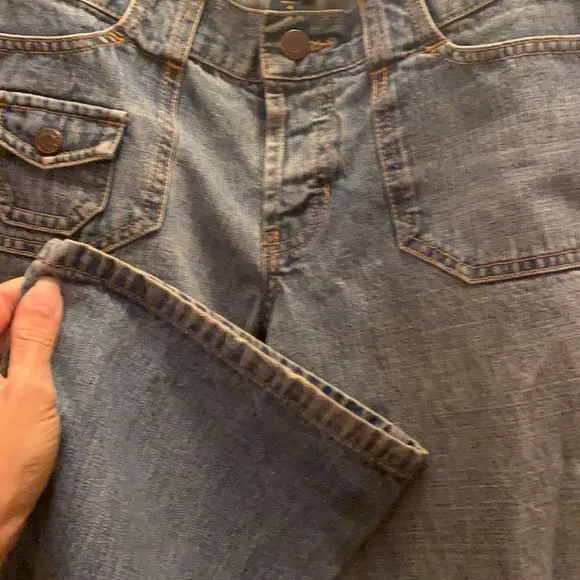 Y2K VINTAGE A&amp;F BOHO LOW RISE BLUE JEANS BOYFRIEND PARISIAN SEXY ⭐️⭐️⭐️⭐️⭐️