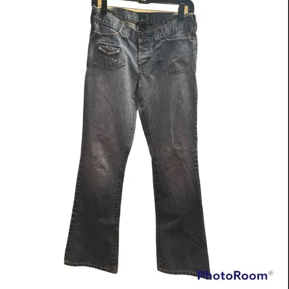 Y2K VINTAGE A&amp;F BOHO LOW RISE BLUE JEANS BOYFRIEND PARISIAN SEXY ⭐️⭐️⭐️⭐️⭐️
