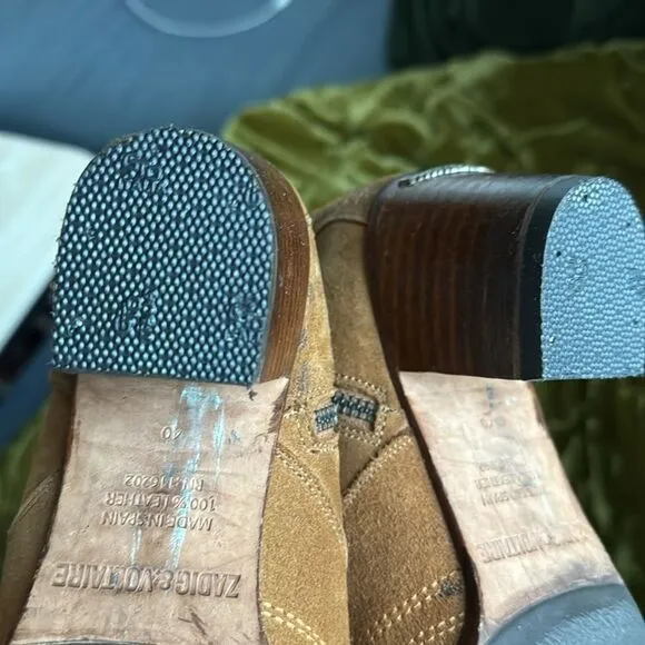 Zadig &amp; Voltaire Cowboy Booties