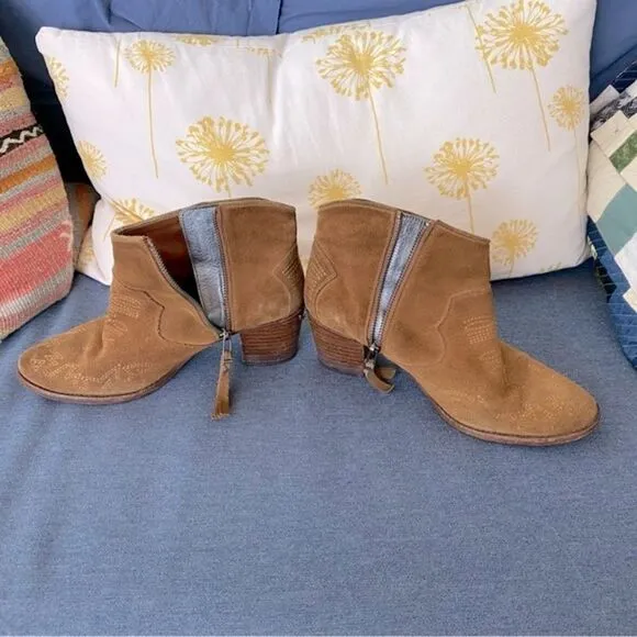 Zadig &amp; Voltaire Cowboy Booties
