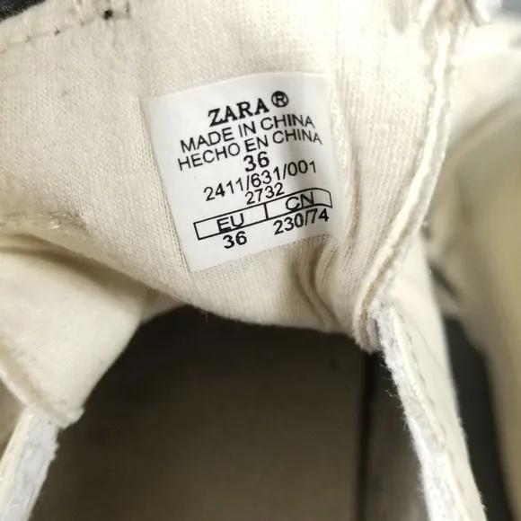 Zara Kids x Disney Mickey Mouse Sneakers - EU 36